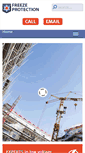 Mobile Screenshot of freezeprotection.ie